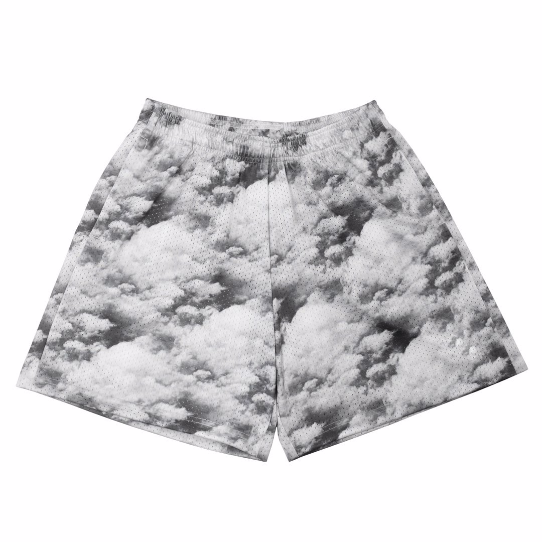 Wholesale Custom Logo Classic Mens Polyester Mesh Basketball Shorts with Pockets Shorts for men - view 8