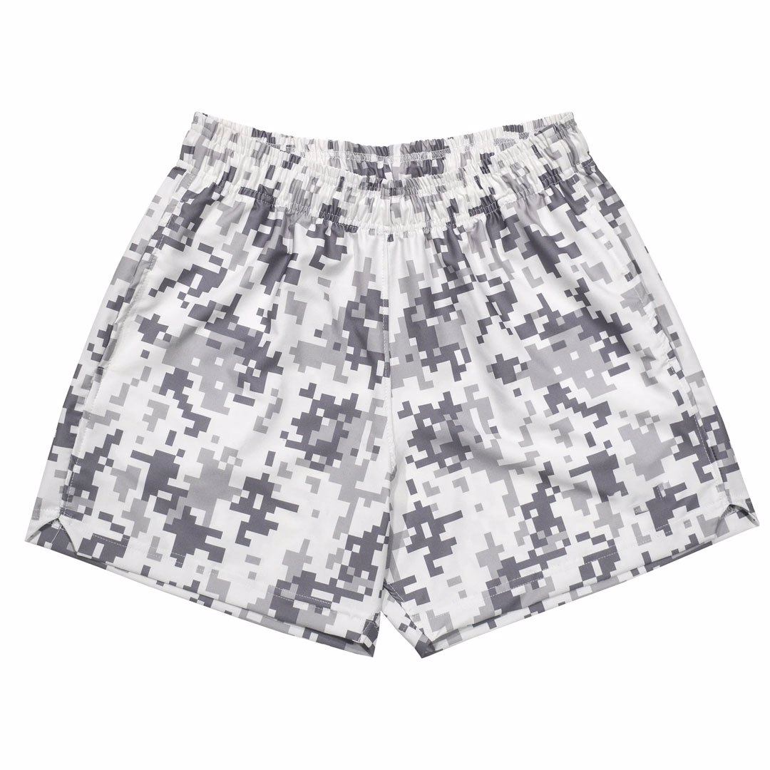 Wholesale Custom Logo Classic Mens Polyester Mesh Basketball Shorts with Pockets Shorts for men