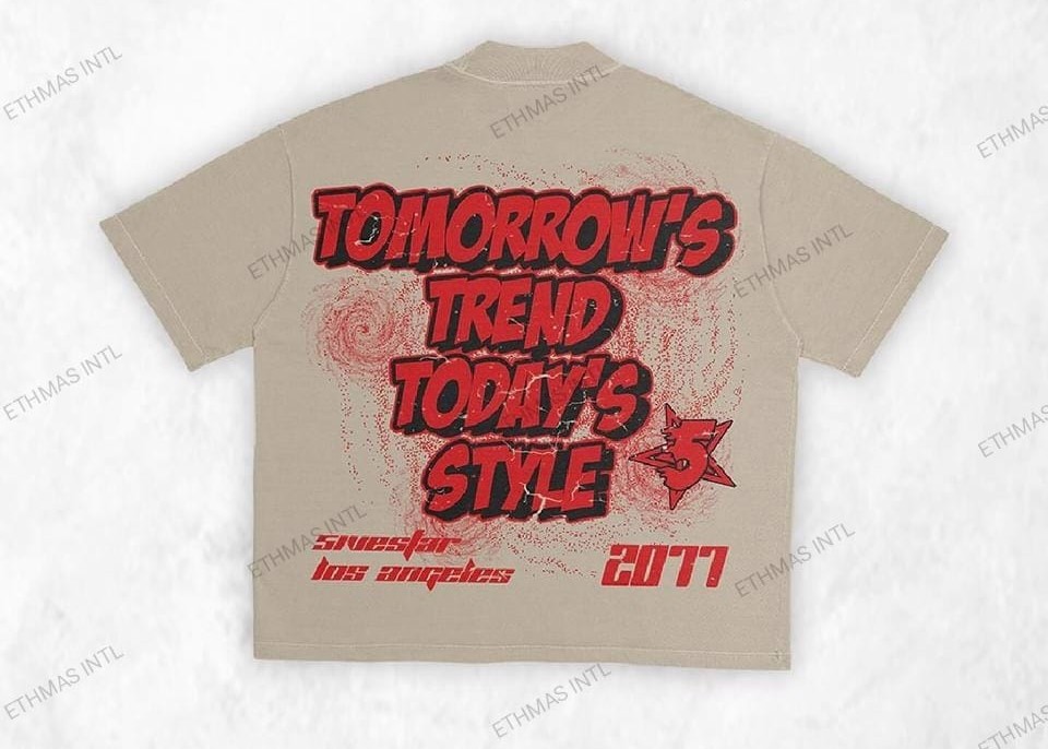 Customized Oversize DTG French Terry Tshirt - view 10