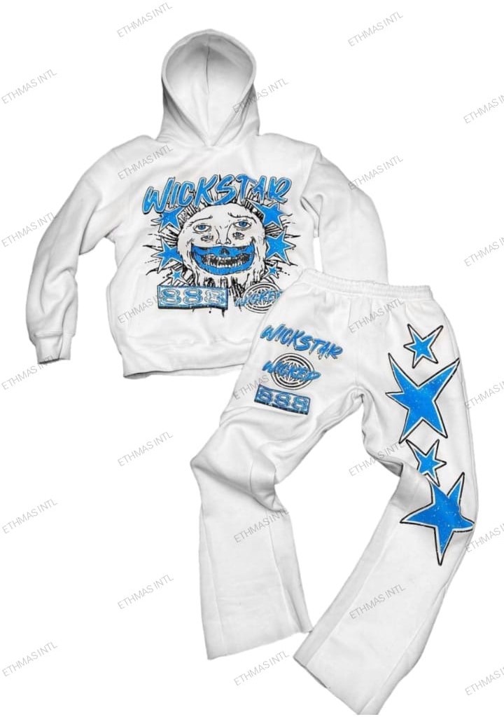 Customized Screen Print Unisex Tracksuits