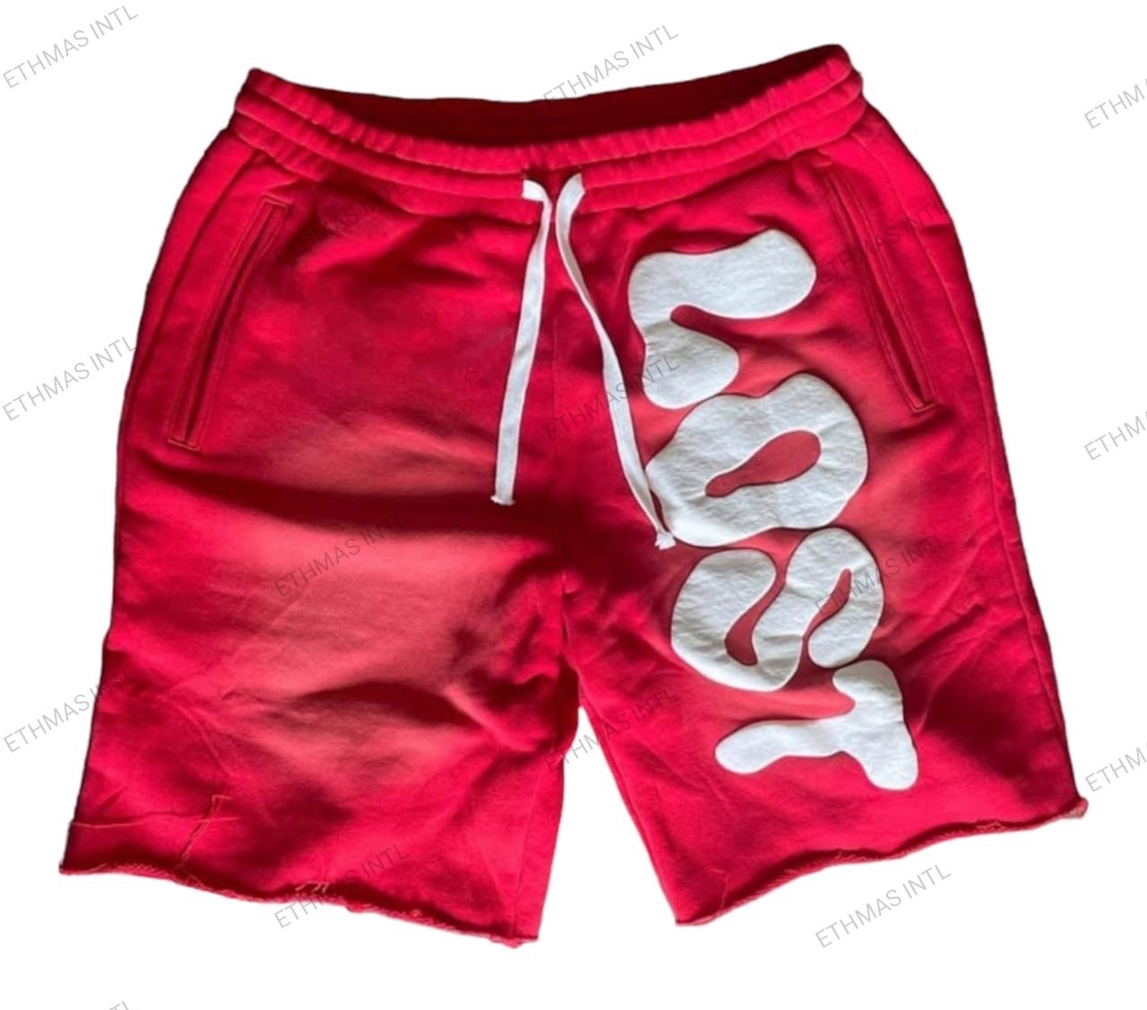 Customized Sun Fade Puff Men Puff Print Shorts - view 3