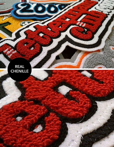 Customized Mesh Shorts With Chenille Embroidery Patch - view 6