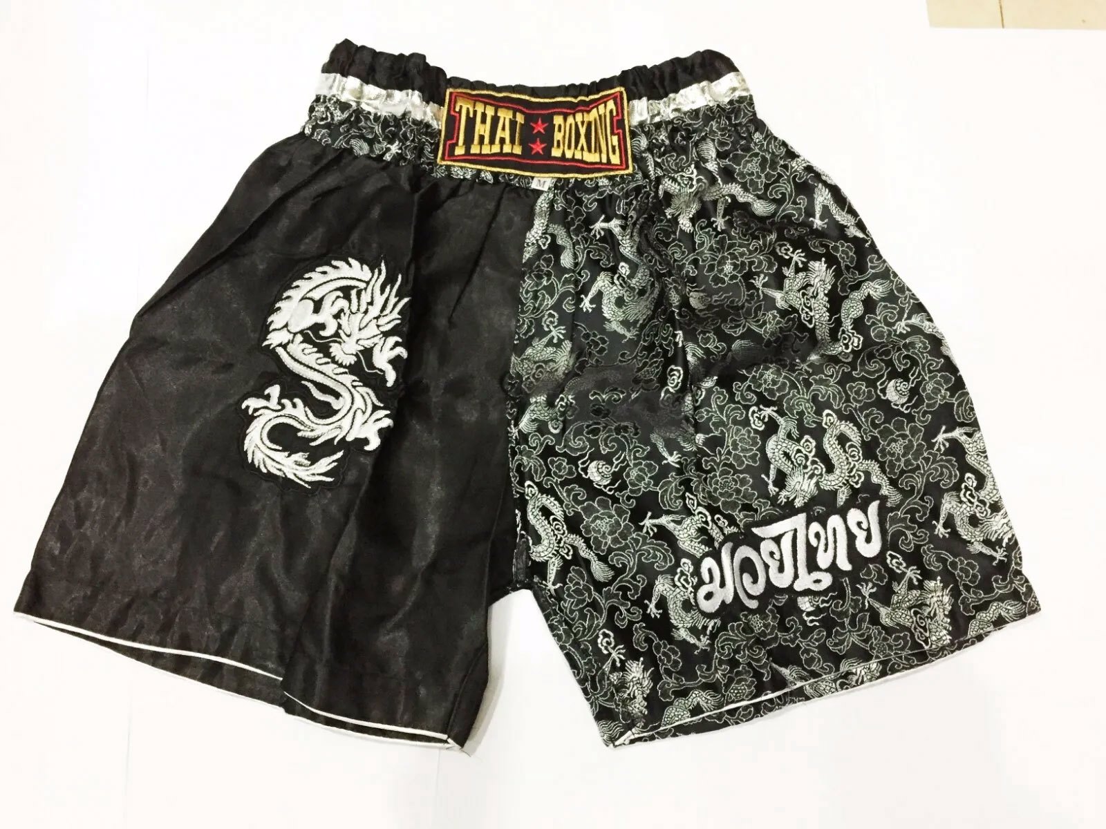 Custom Logo Blank Plain Boxing Shorts Wholesale Men Boxing Shorts