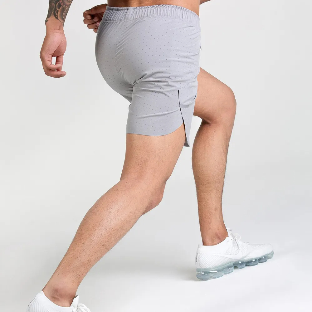 Running Tights Men's Quick Dry Gym Fitness Running Shorts Tights - view 5