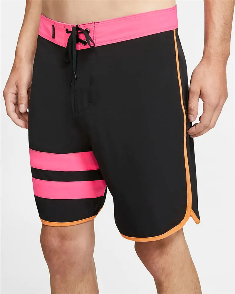 Nylon Spandex Drawstring Joggers Summer Short Pant Athletic Mens Running Shorts - view 4