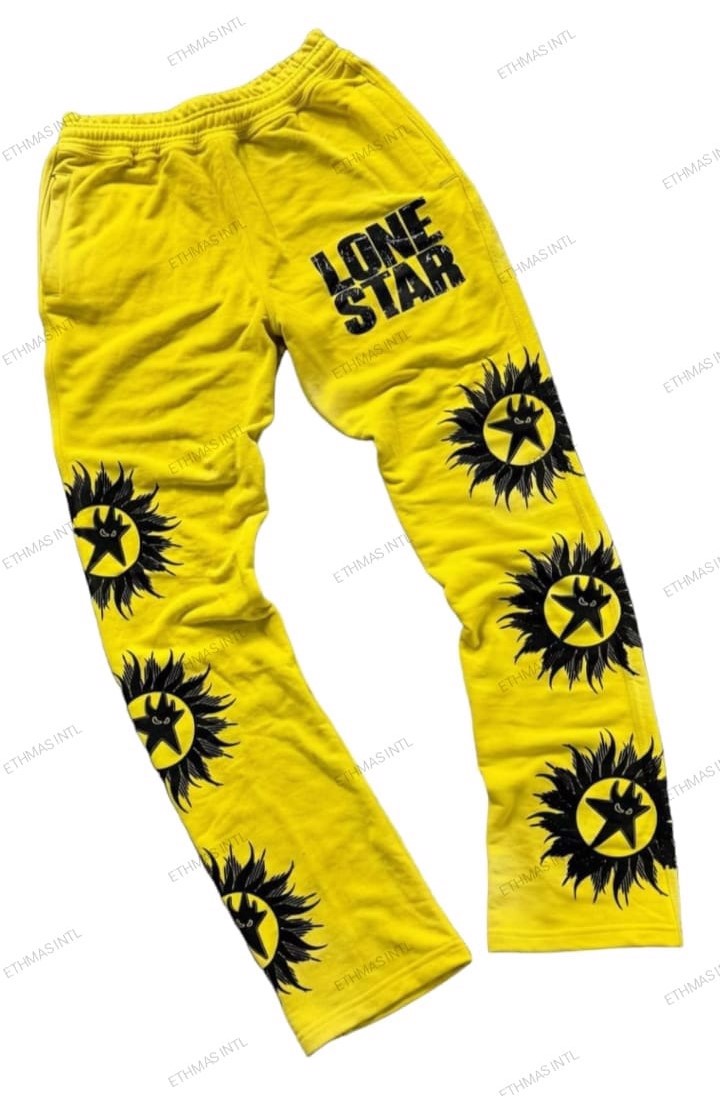 Customized Unisex Screen Printing Cotton Fleece Sweatpants - view 4