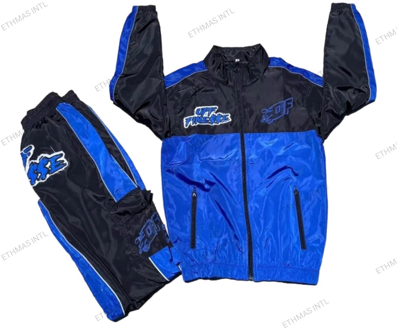 Customized Embroidery Windbreaker Polyester Dry&Fit Tracksuits  - view 4