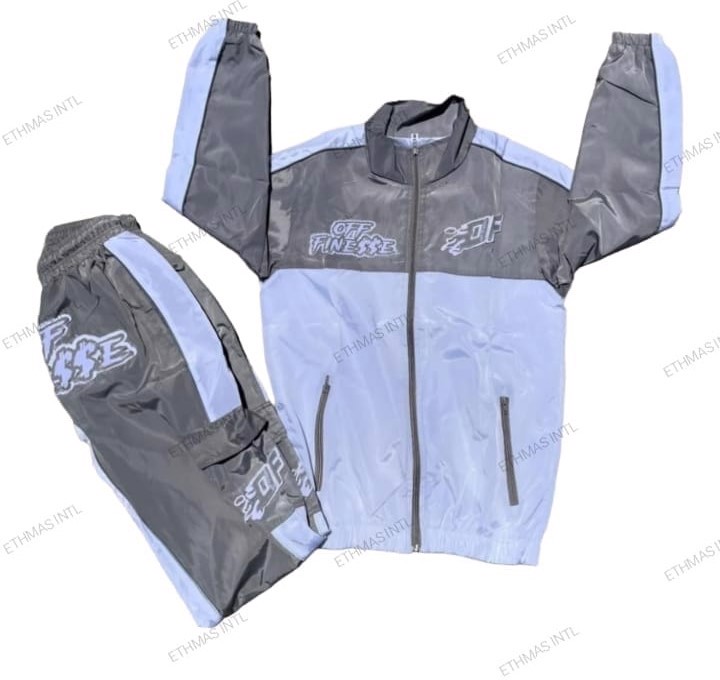Customized Embroidery Windbreaker Polyester Dry&Fit Tracksuits  - view 7
