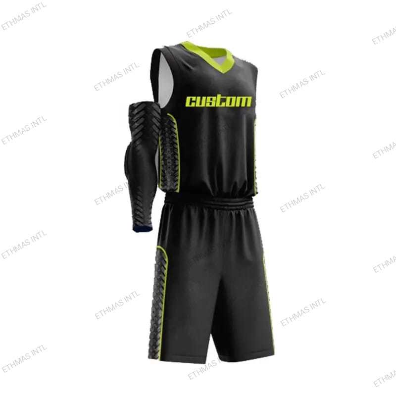 Customized Basketsball Dry Fit Team wear Sublimation Uniforms Kits - view 2