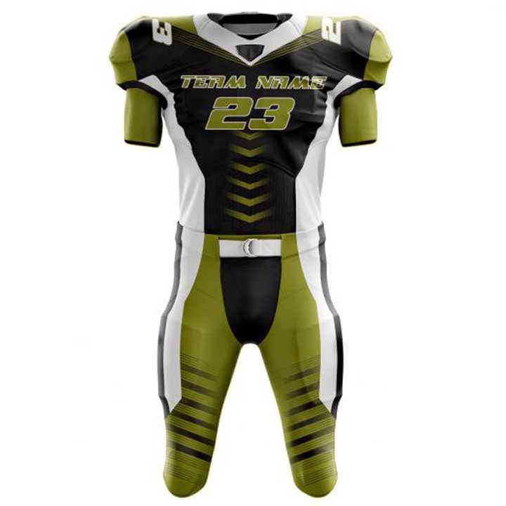 Latest design custom logo high Quality Customized American football uniform - view 2