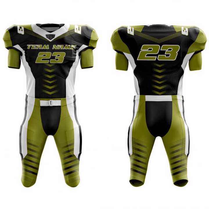 Latest design custom logo high Quality Customized American football uniform - view 3