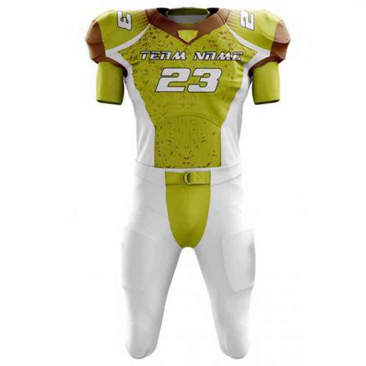 Latest design custom logo high Quality Customized American football uniform - view 4