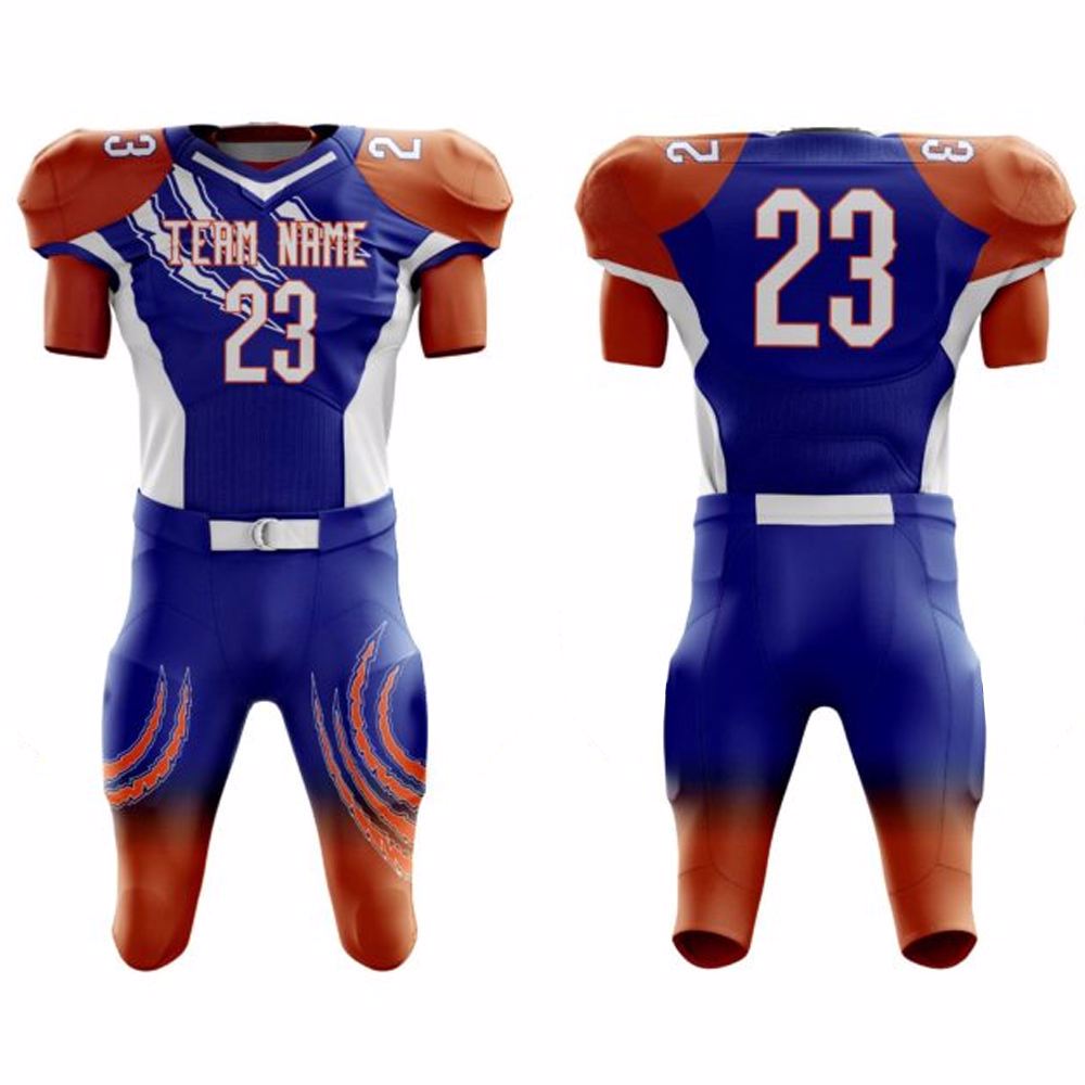 Customized Best Design Sports Wears Customized Sublimation american uniform - view 3
