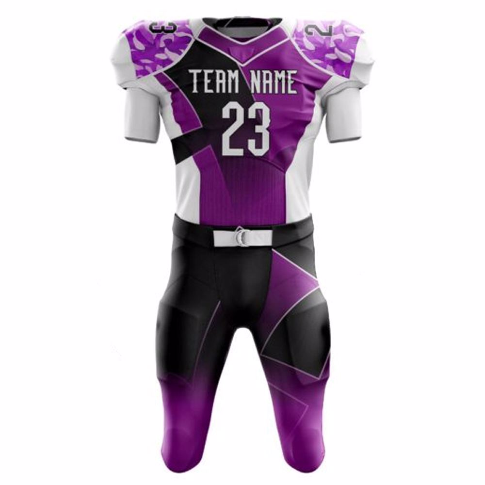 Wholesale Unique Quality Customized American Football Uniform - view 2