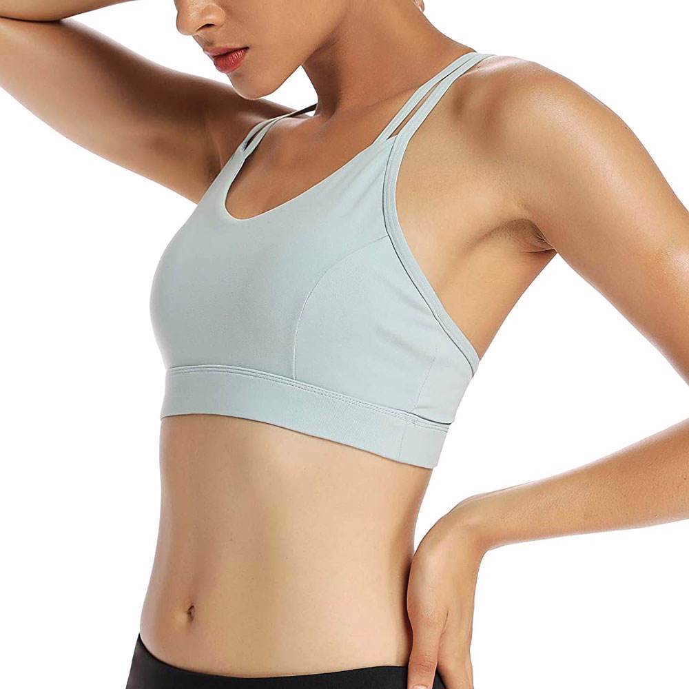 New ladies women girl high support shockproof sports bra