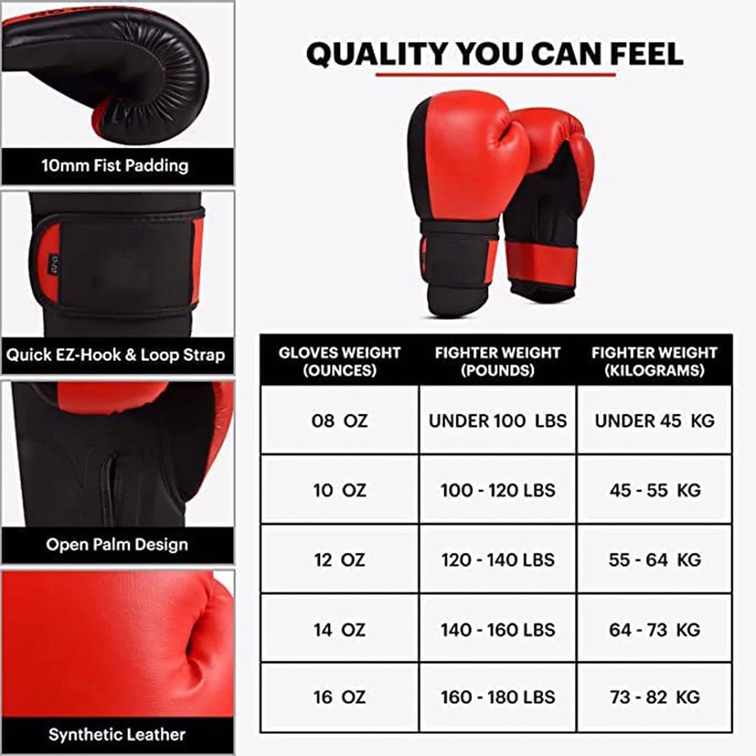  The Best of Both Worlds: Quality Custom Boxing Gloves, Kickboxing Punching Boxing - view 3