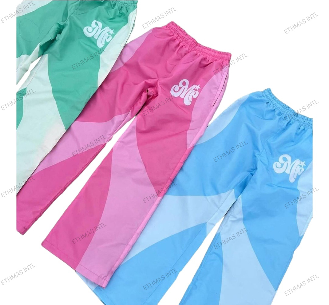 Customized 100% Polyester Windbreaker Wide Pants - view 2