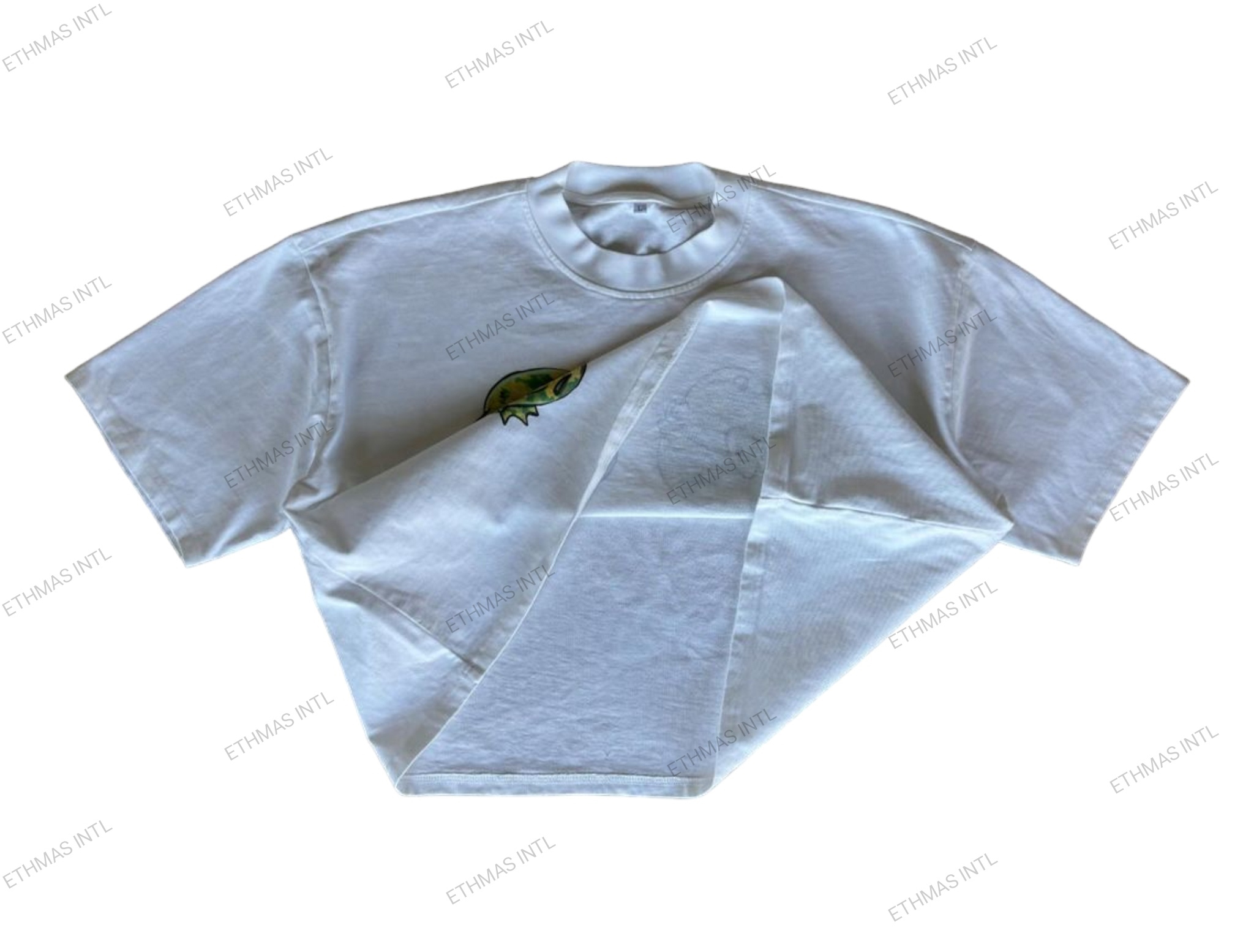 Customized Unisex Crop Cotton Tshirts  - view 3