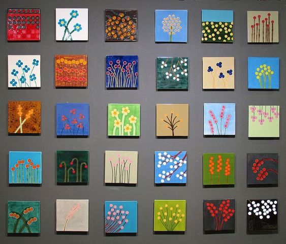 Hand Painted Tile 