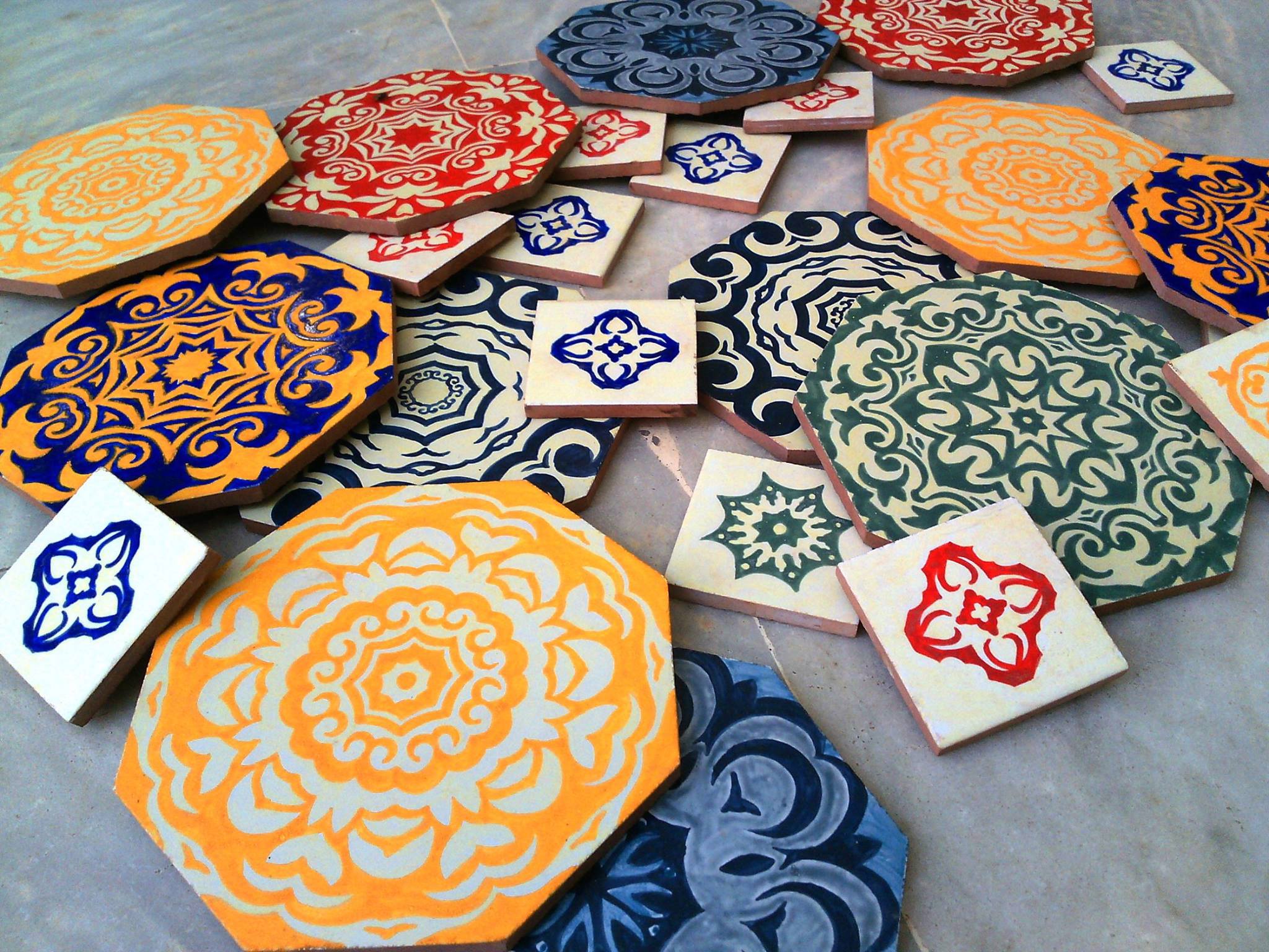 Hand Painted Tiles Different Design Low MOQ - view 6