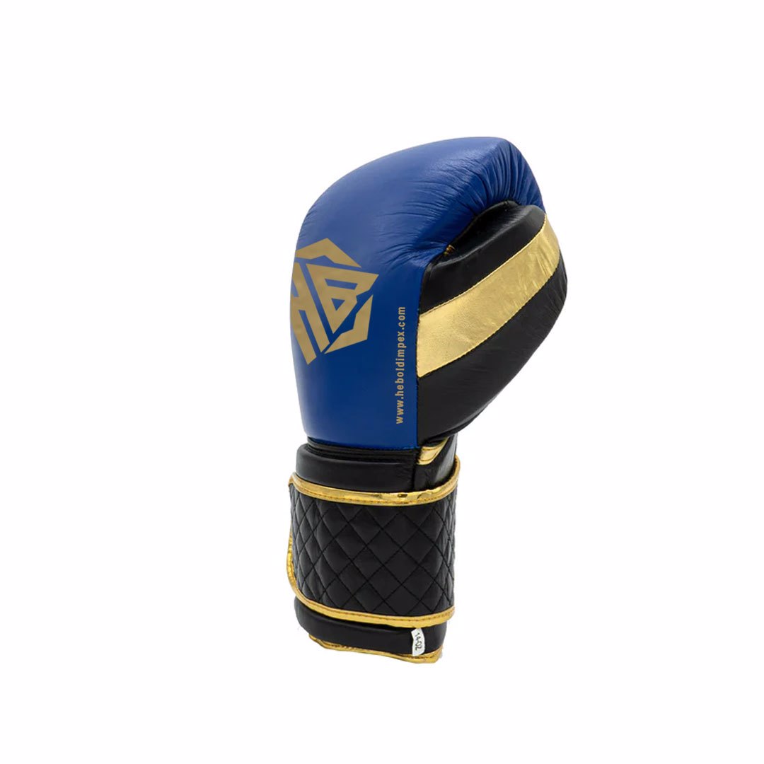 High Quality Martial Arts Leather Boxing Gloves Custom Logo Design Boxing Training Genuine Leather - view 2