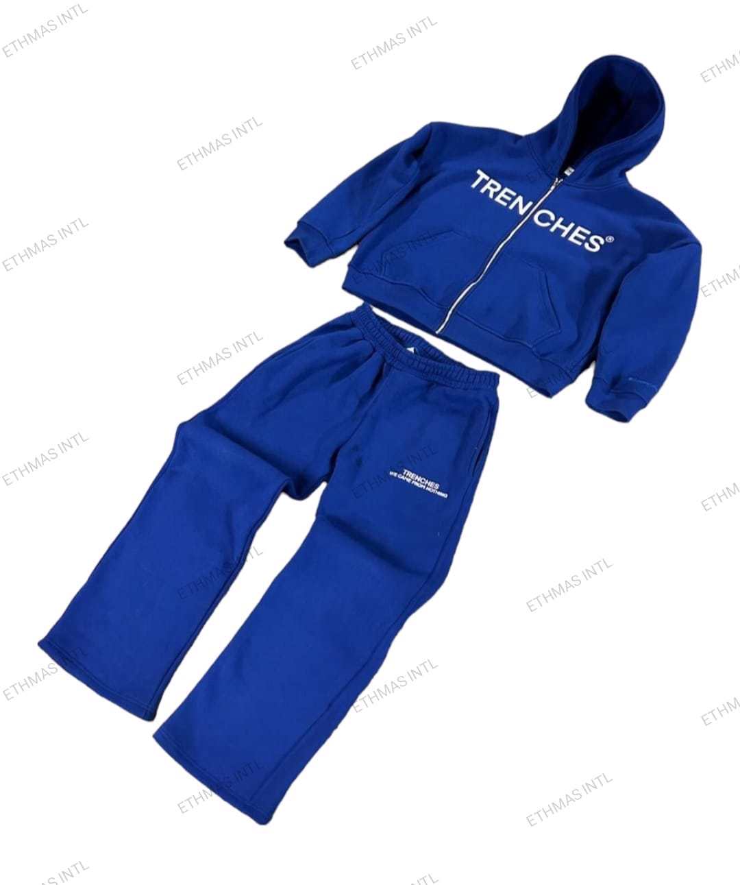 Customized Cotton Embroidery Tracksuits - view 8