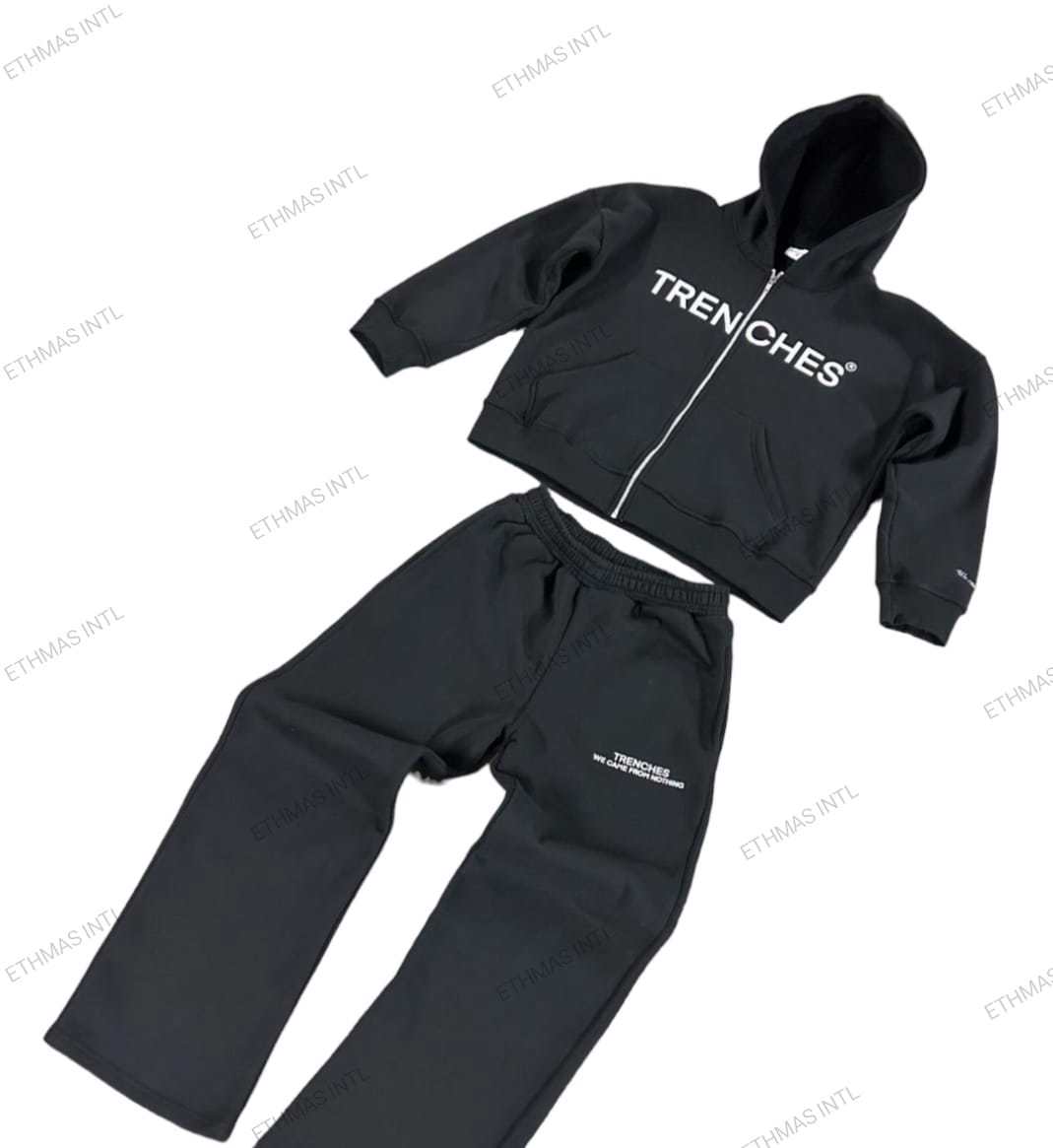 Customized Cotton Embroidery Tracksuits - view 9