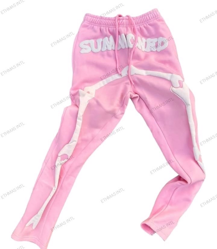 Customized Cotton fleece Puff Sweatpant - view 2