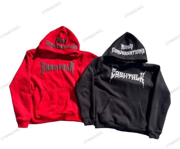 Customized Cotton Fleece Unisex Puff Hoodies