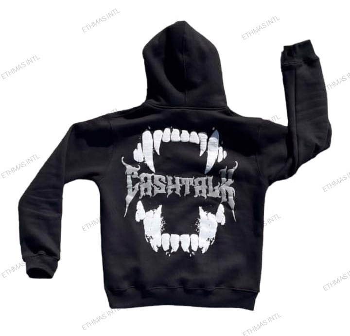 Customized Cotton Fleece Unisex Puff Hoodies - view 10