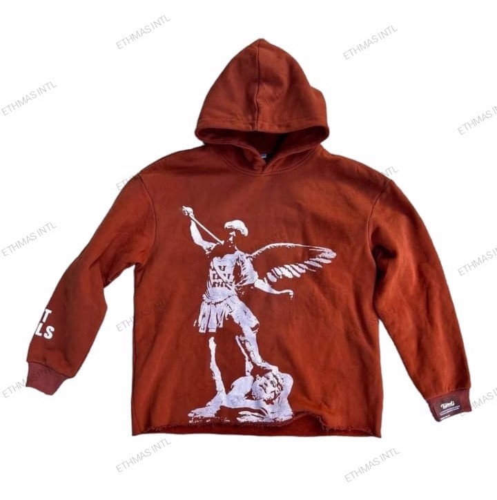 Customized Puff Print & Screen Print Unisex Crop Hoodies - view 3