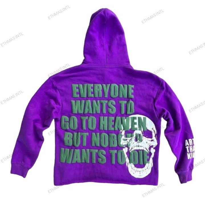 Customized Puff Print & Screen Print Unisex Crop Hoodies - view 6