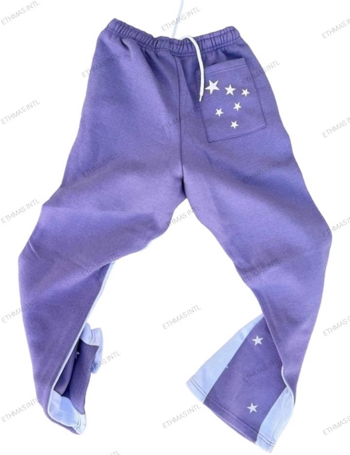 Customized Crop hoodie & Flare Pant with Puff Print - view 9