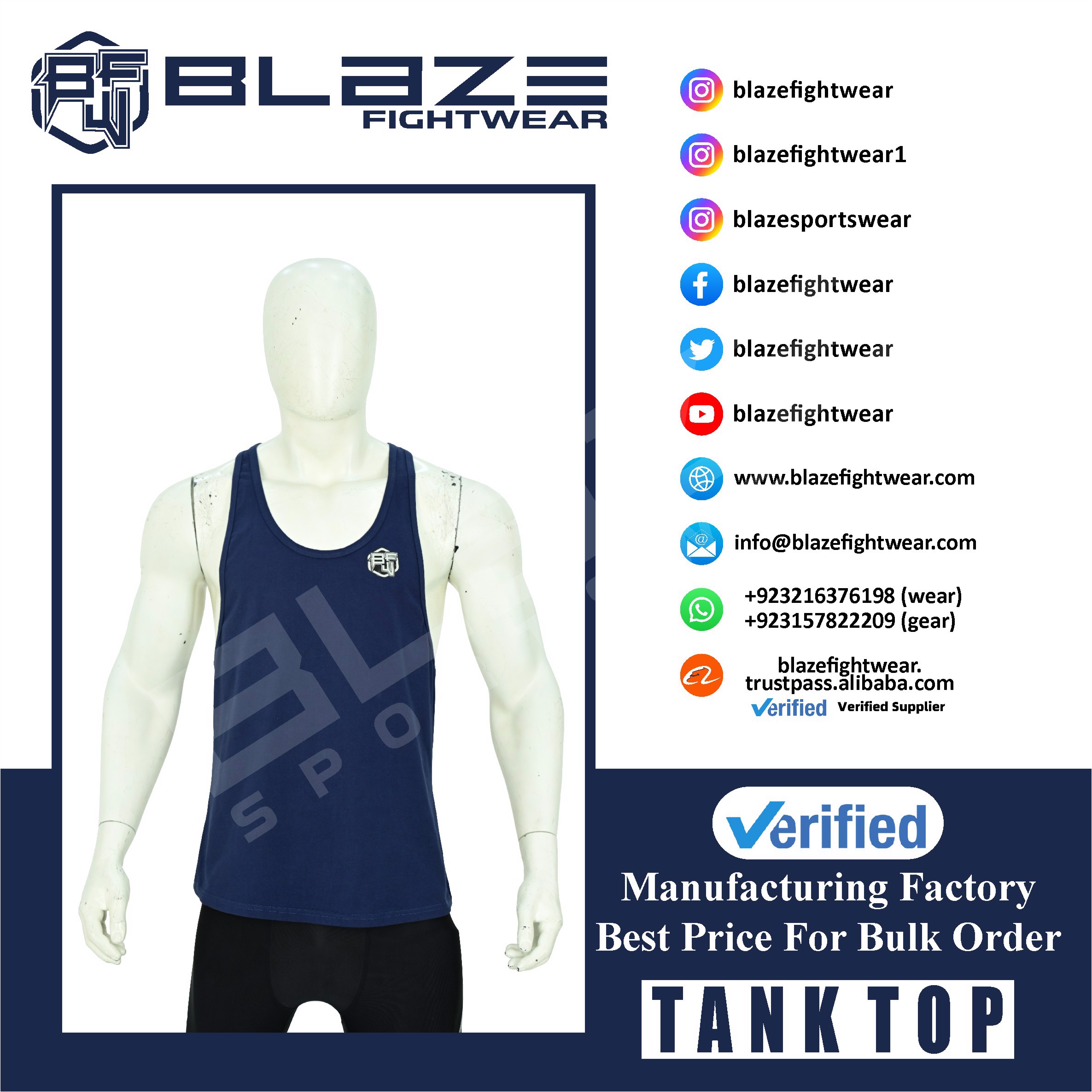 Custom-made tank top: soft, breathable fabric, available for personalization to match your style - view 17
