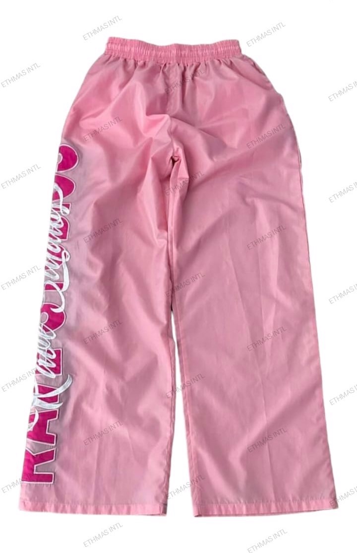 Customized Windbreaker Polyester Nylon Fabric Wide Bottom Pants&Trousers  - view 4