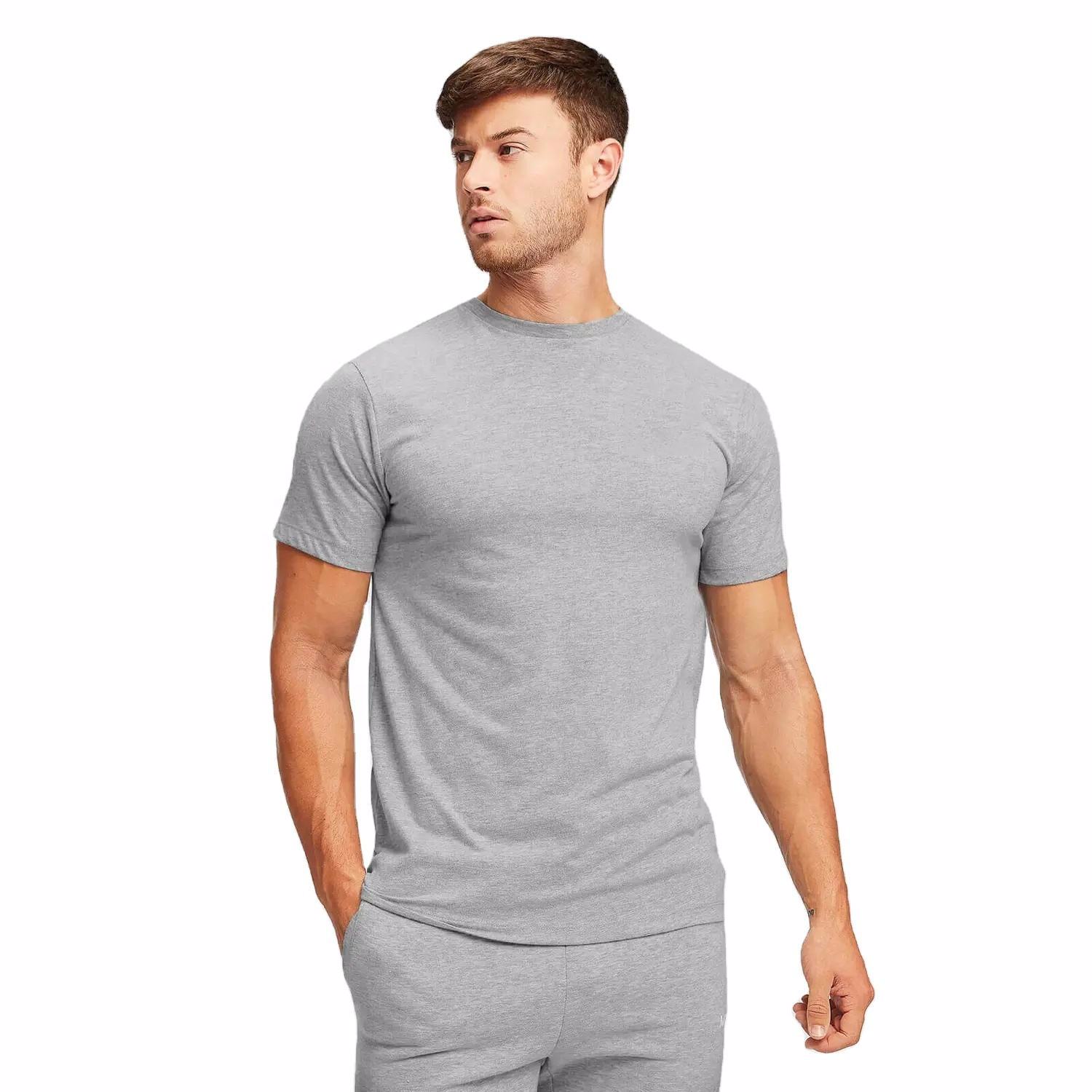 New fashion custom plain black 100% cotton t-shirts 