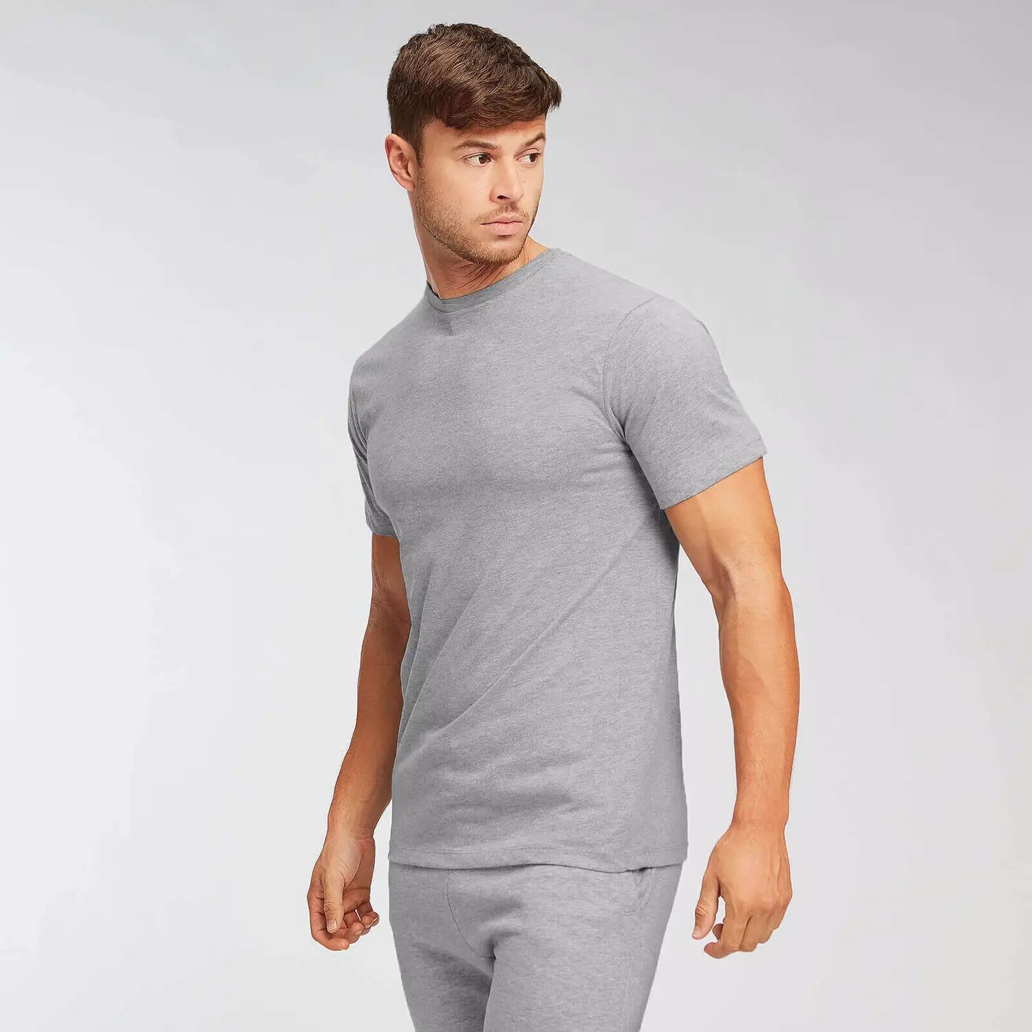 New fashion custom plain black 100% cotton t-shirts  - view 2