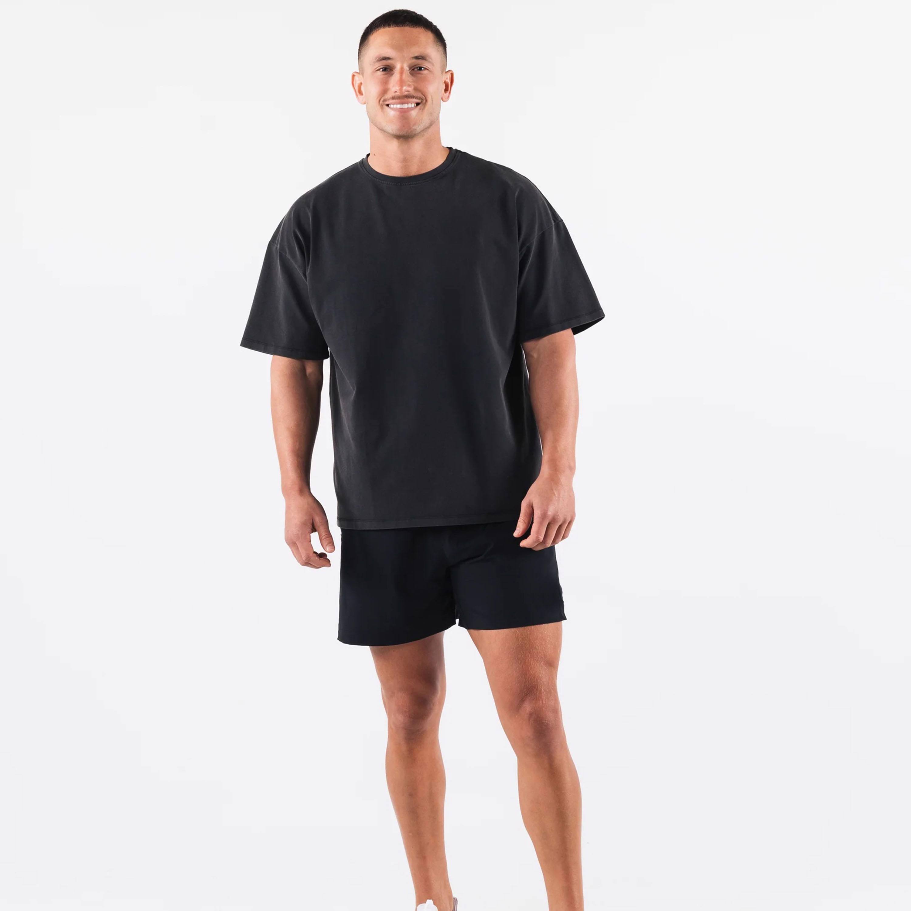 High Quality 240 GSM Drop Shoulder Heavyweight T shirt 