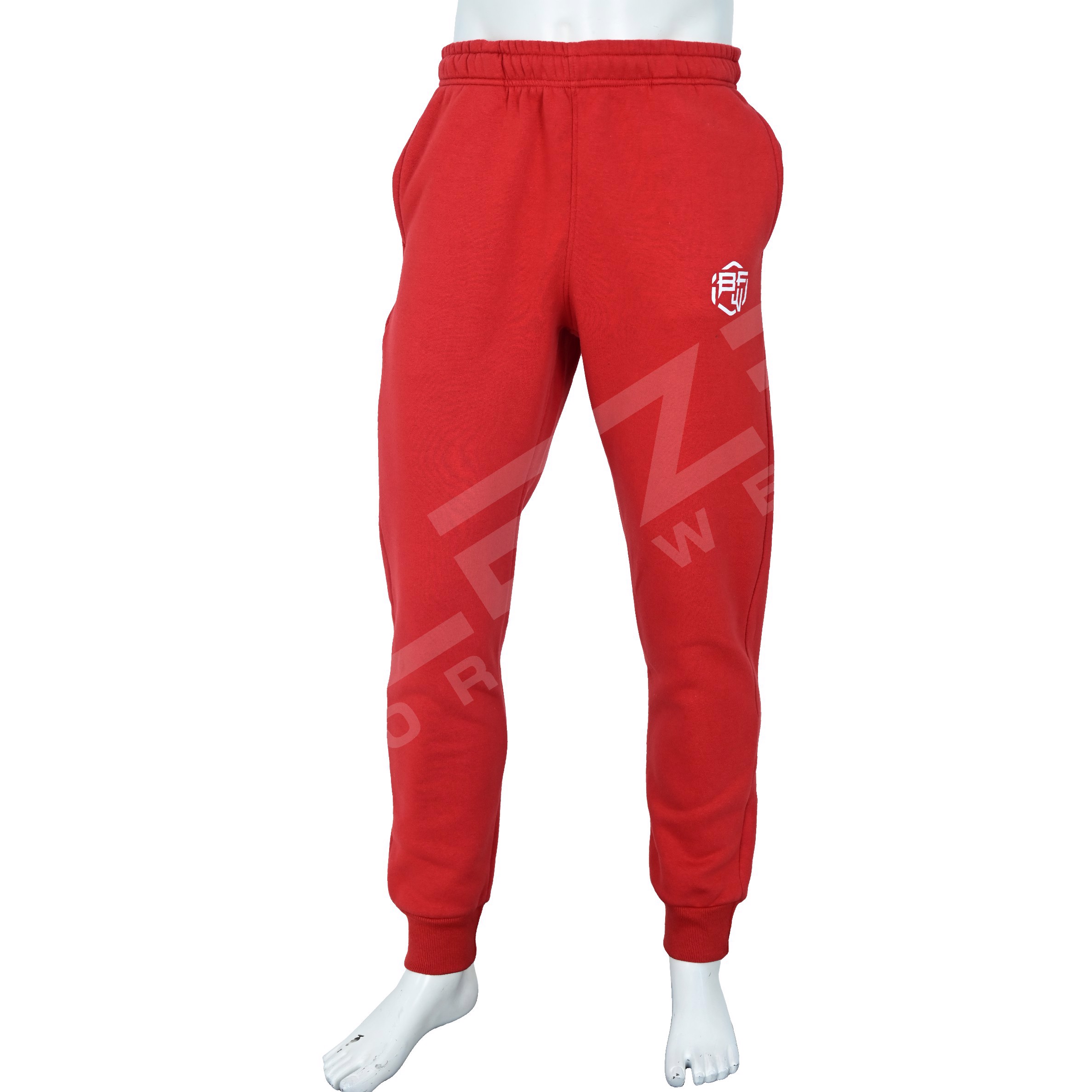 Custom jogger pants: comfy, breathable, adjustable waistband, tapered fit, ideal for any use.