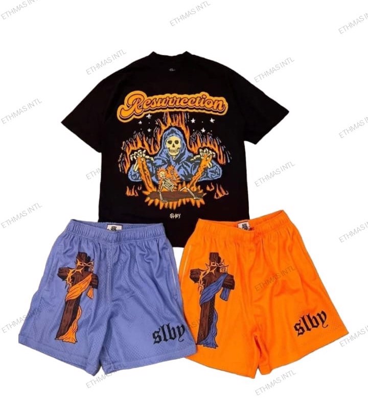 Customized Polyester Mesh Fabric Sublimation Short&Tshirt Sets - view 7