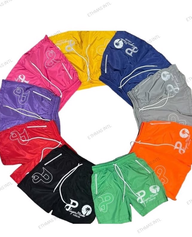Customized Dry Fit Windbreaker Polyester Nylon Fabric Men Shorts
