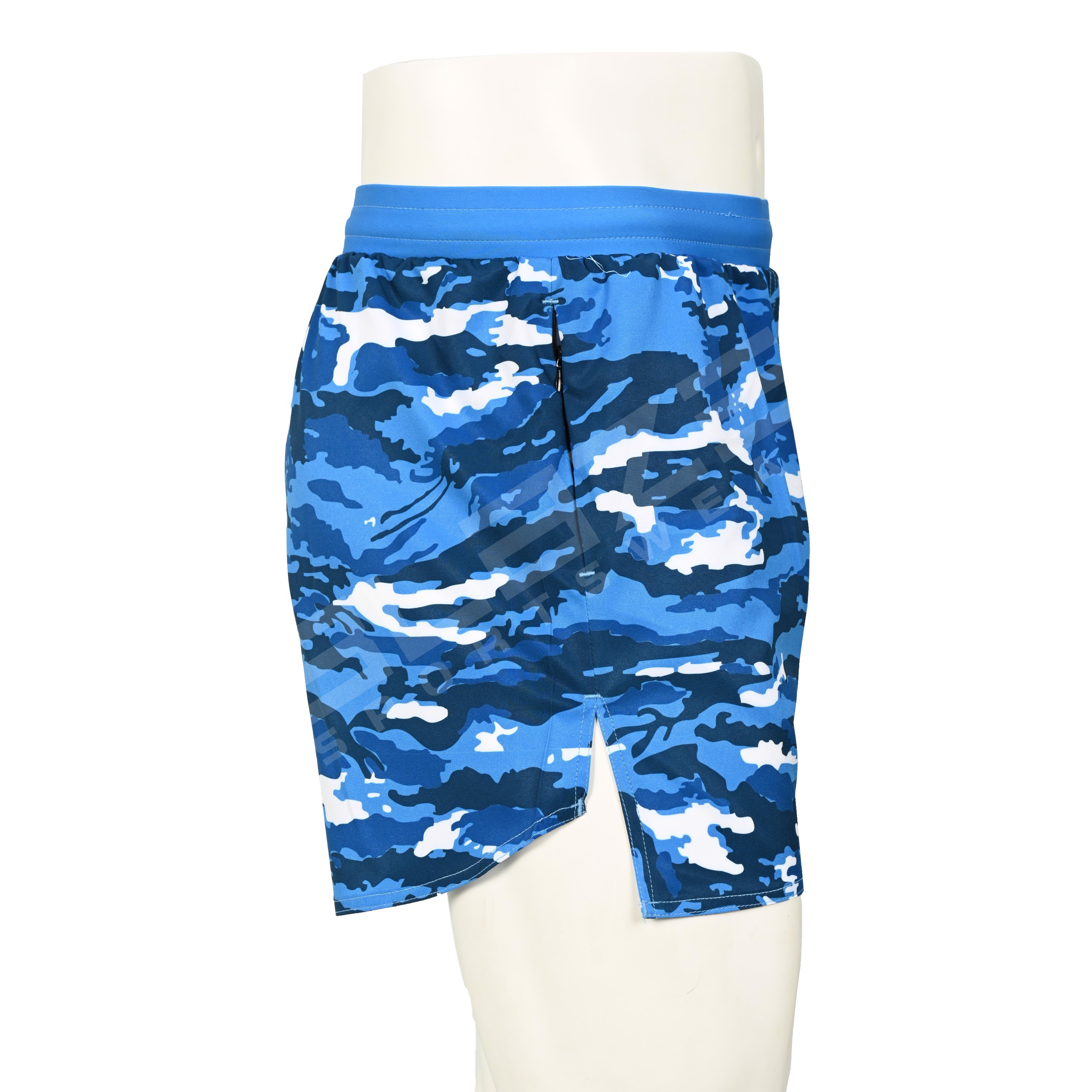 Lightweight Workout Shorts regular fit Gym Shorts for Men with Zipper Pockets sublimation printed - view 8