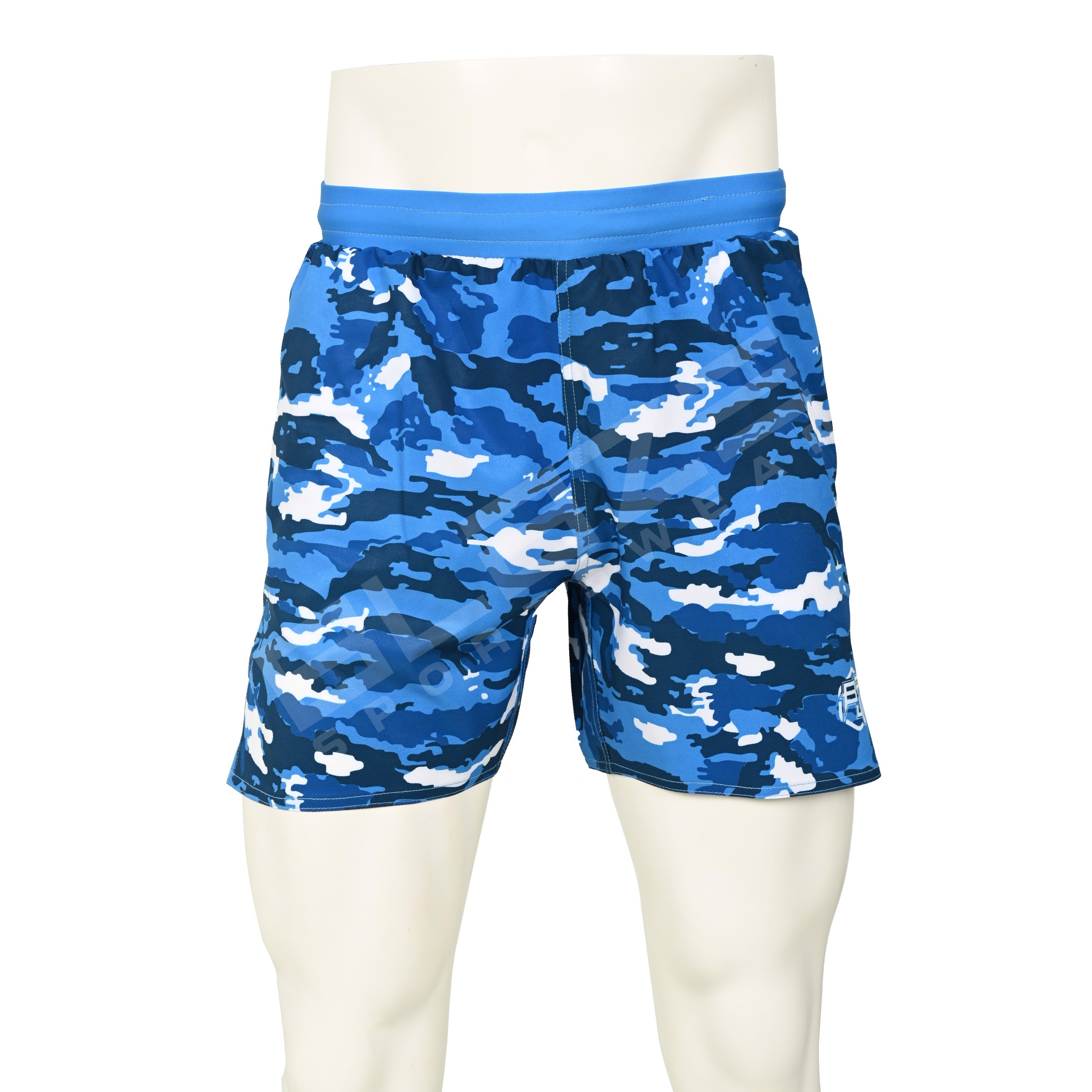 Lightweight Workout Shorts regular fit Gym Shorts for Men with Zipper Pockets sublimation printed - view 10