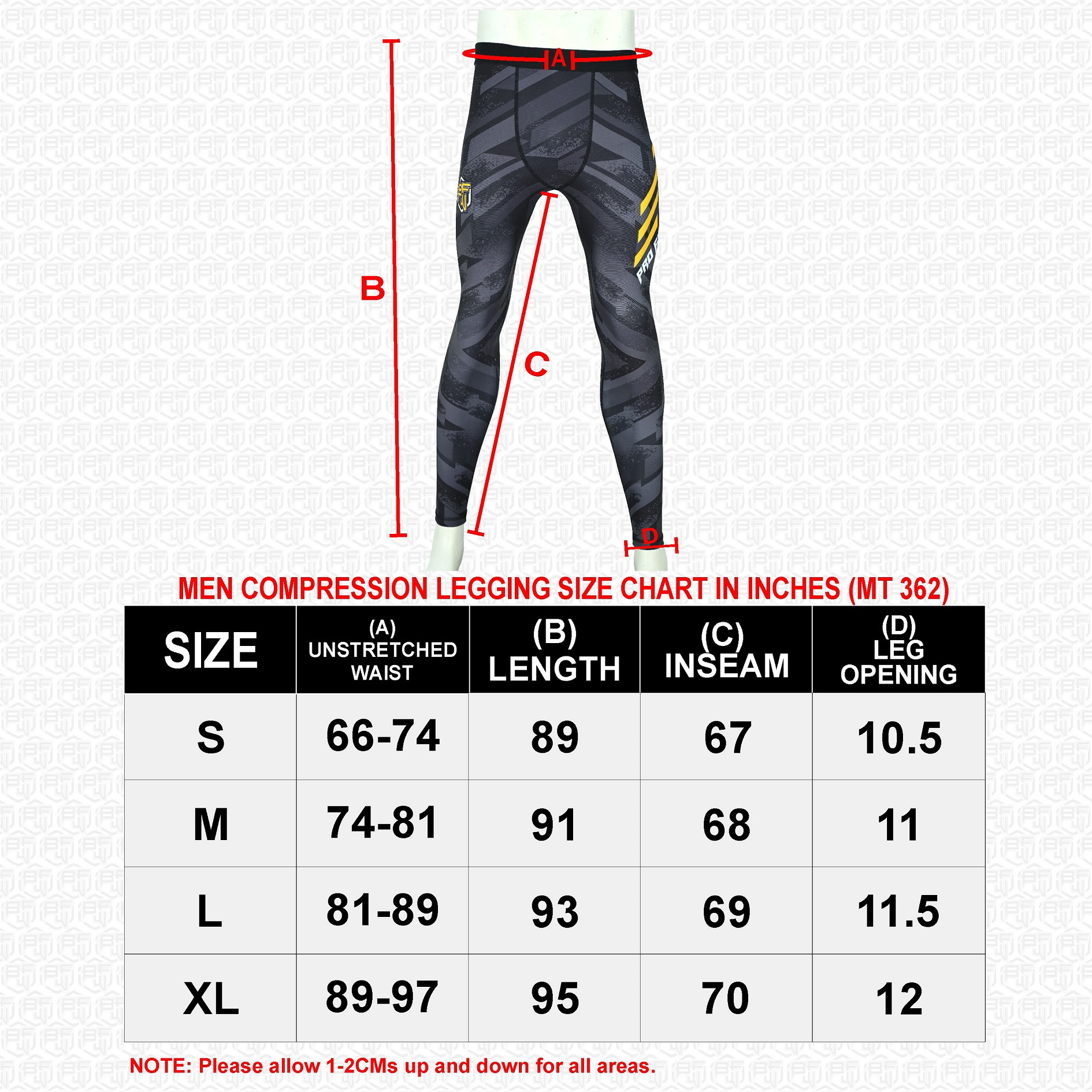 custom-designed ,men leggings, lightweight, breathable men's running tights  perfect for athletes - view 10