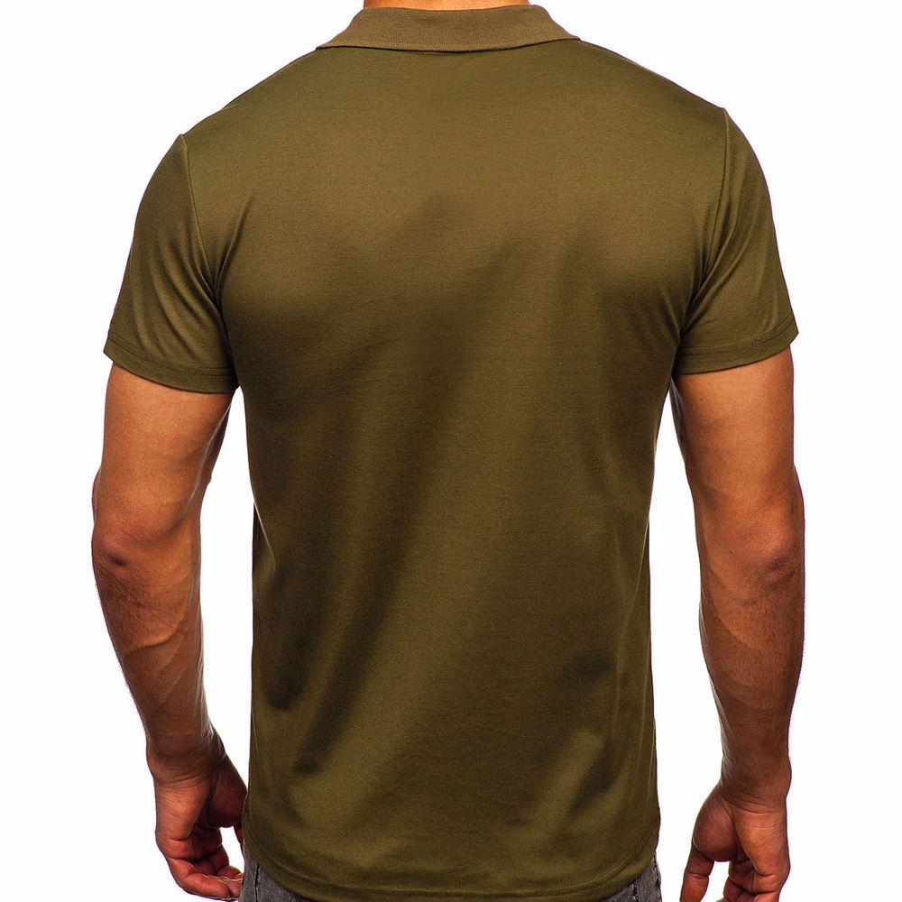 oem best Hot Sale Summer Collection Men Polo Shirt Custom Logo polo shirt  - view 2