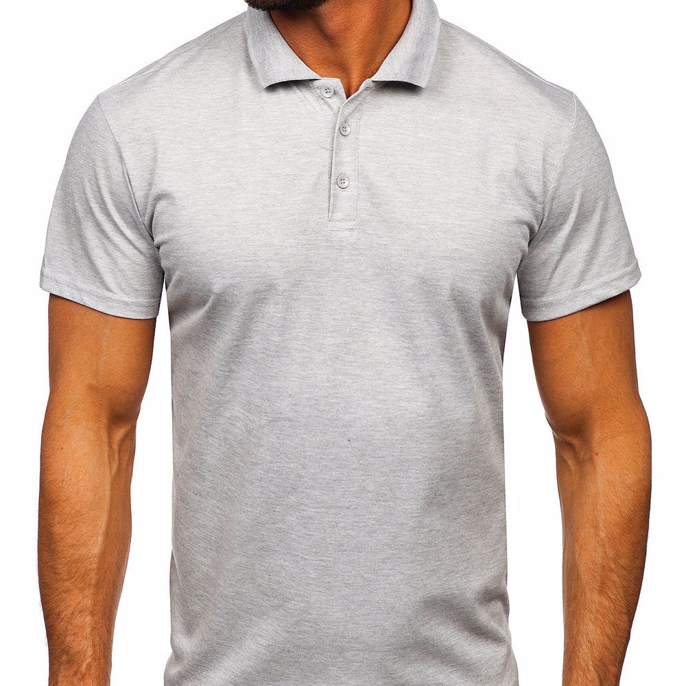 oem best Hot Sale Summer Collection Men Polo Shirt Custom Logo polo shirt  - view 3
