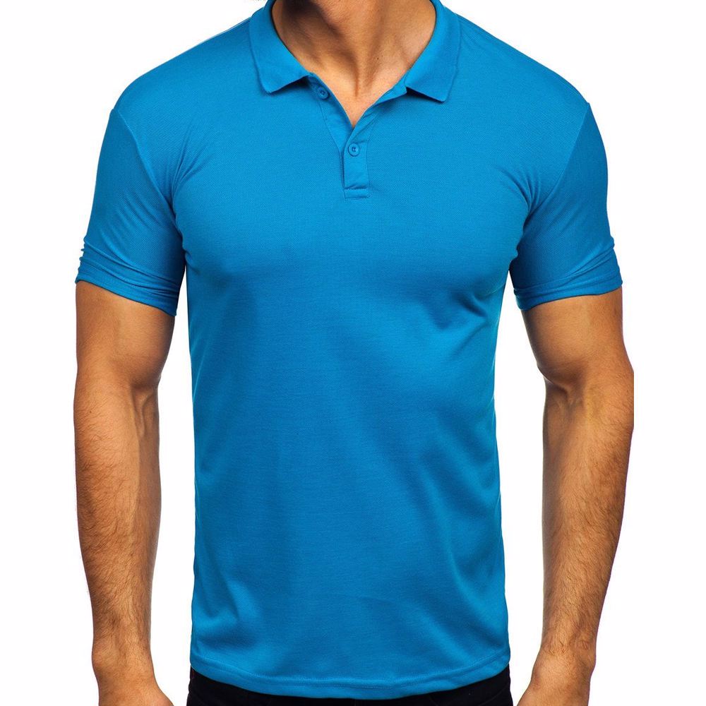 oem best Hot Sale Summer Collection Men Polo Shirt Custom Logo polo shirt  - view 6