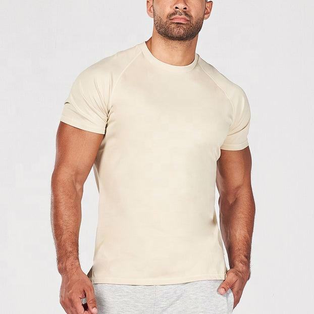 Most Fashionable Men Black 100% Cotton Basic Blank Casual O Neck T Shirt 