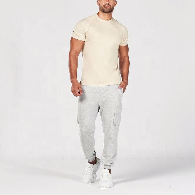 Most Fashionable Men Black 100% Cotton Basic Blank Casual O Neck T Shirt  - view 2