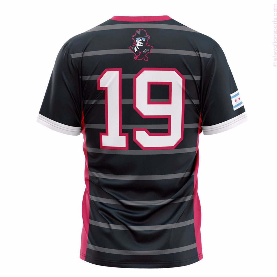 Custom sports sublimation t shirt for sports club with customize design and sublimation printing - view 2
